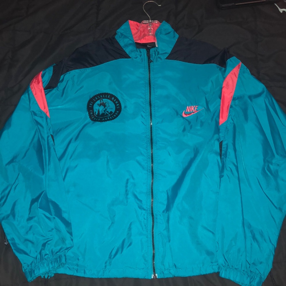 Vintage men’s 1994 Chicago marathon Nike jacket